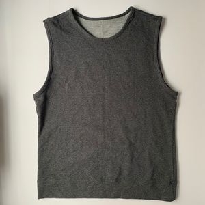 Lululemon Athletica | Men's Grey Sleeveless Tank Top  | Large